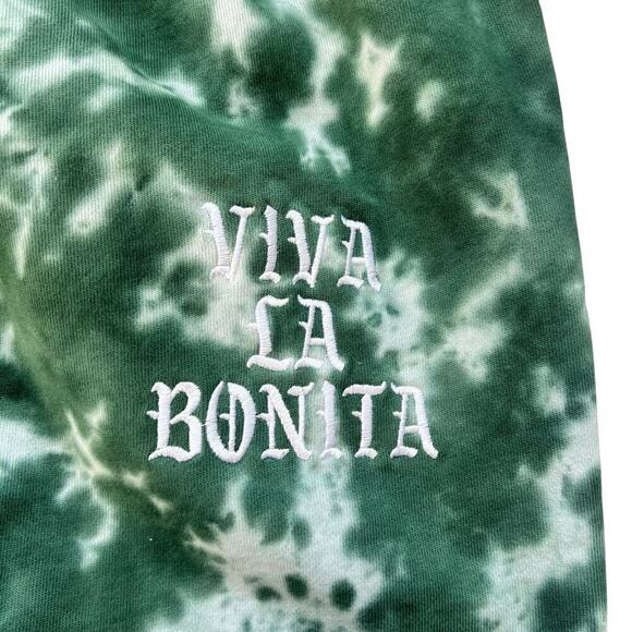 New Women’s Viva La Bonita Tie Dye Sweatpants Size XL - Picture 2 of 6